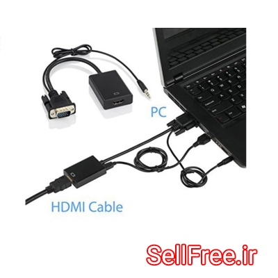 مبدل VGA به HDMI گیلکامپ