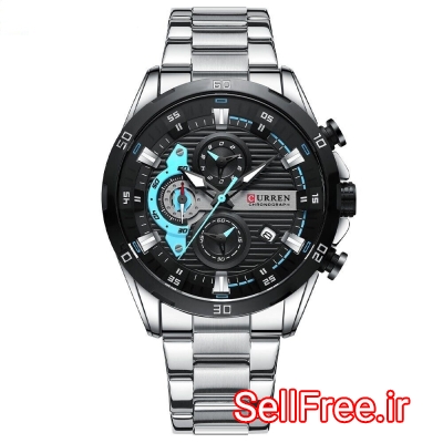 خرید ساعت مچی مردانه کارن کد 8402 (کورن واتچ CURREN WATCH)