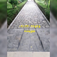 اجراي سنگ لاشه و نصب سنگ لاشه براي محوطه سازي باغ ويلا