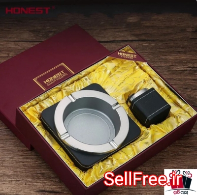 ست فندک و زیرسیگاری برند Honest مدل ASHN-783