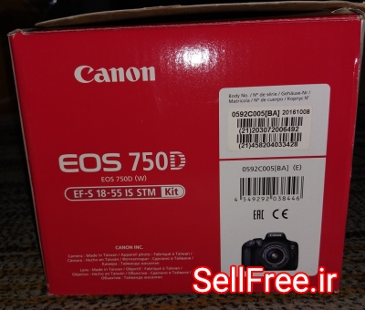 EOS 750D CANON 18-55
