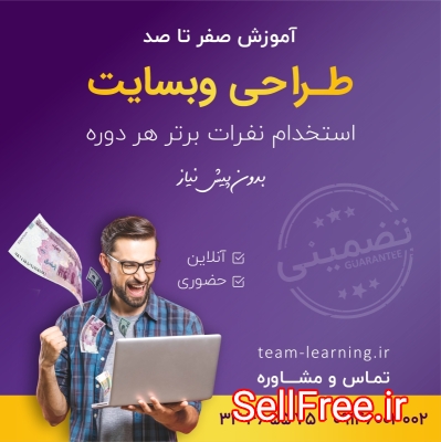 استخدام و آموزش طراح سایت