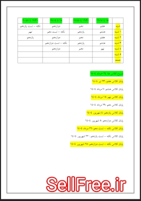 تدریس زیست دوره اول و دوم متوسطه و کنکور ساعتی