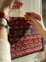 آموزش تضمینی قالیبافی وگلیم بافی.فروش ابزار بافت ونخونقشه