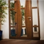 پنجره دوجداره آلومینیوم uPVC توری صادقیه