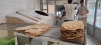 نان لواش تنوری سبوس دار آذربایجان