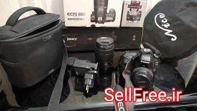 فروش دوربین دیجیتال کانن مدل Eos 80D