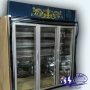 یخچال سه درب فروشگاهی صنایع برودتی سیلور
