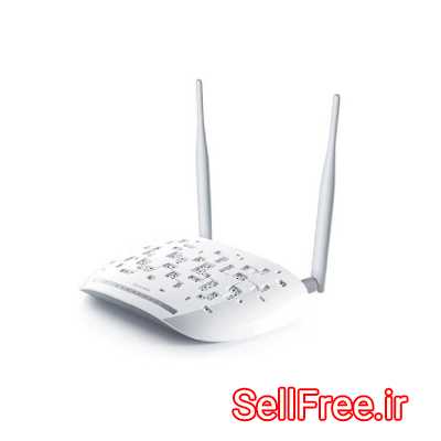 مودم روتر ADSL2 Plus بی‌سیم N300 تی پی لینک مدل TD-W8961N