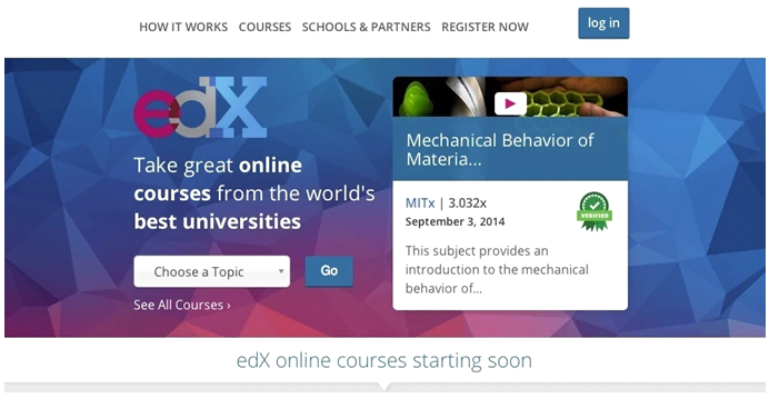 دوره های آموزشی بهترین دانشگاه های دنیا با edX